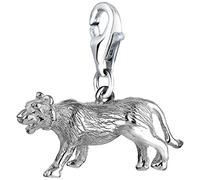 Nenalina Charm Tiger Pendant, for All Brands of Charm Bracelets and Necklaces, Made of 925 Sterling Silver, 713169-000