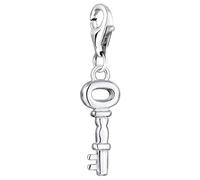 Nenalina Key I Love You Lobster Clasp Charm Pendant for Charm Bracelet 925 Sterling Silver 0403142719, Glass