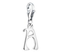 Nenalina Letter A charm made of 925 sterling silver