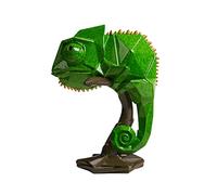 NENBOLEC Lizard Arts Statue Modern Sculpture Decor Animal Figurine Gifts Home Ornament Table Centerpiece Crafts Polyresin Green 22cm