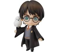 Nendoroid Harry Potter Hedwig & Harry Potter Figure, 3.9 inches (10 cm) Figure, Movable Model, Interchangeable Facial Expressions, PVC & ABS, Painted and Finished Product, Collection Anime Character
