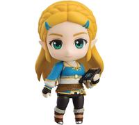 Nendoroid The Legend of Zelda: Breath of the Wild, Princess Zelda Action Figure, Comic Character Model, Painted Finished Product, ABS & PVC, 1/10 Scale (Approx. 3.9 inches (10 cm)