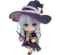 Nendoroid Witch's Journey Elaina, 3.9 inches (10 cm) Figure, Movable Model, ABS & PVC, Changeable Facial Expression Parts, Includes Magic Wand, Book & Hat Collection, Painted Finished Product