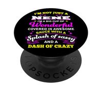 Nene I'm A Big Cup Of Wonderful Sassy Crazy Funny Nene PopSockets Adhesive PopGrip