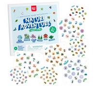Nene Toys Ladybug's Memory Game Extension [Nature Adventures] - 24 Additional Patterns Featuring Diverse Ecosystems and Wildlife - Educational Play for Kids 3+ Years