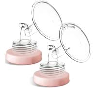 Nenesupply 17mm 2pc Flanges Compatible with Spectra S1 Spectra S2 Synergy Gold Breastpumps Replacement to Spectra Pump Parts and Spectra Flange Replace Spectra S2 Parts and Spectra Accessories