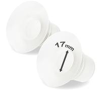 Nenesupply 17mm Flange Inserts Compatible with Elvie Flange Elvie Stride Flange Momcozy Flange Willow Flange Reduce 24mm to 17mm Replace Elvie Inserts Made by Nenesupply. Not Original Elvie Pump Parts