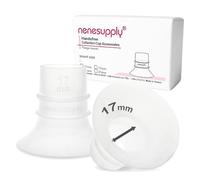 Nenesupply 17mm Flange Inserts for Handsfree Wearable Collection Cups. Work with 24mm breastshields/Flanges.Reduce Flange Size to 17mm. Compatible with Spectra, Medela Elvie Momcozy Flanges