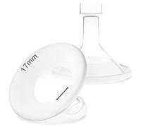 Nenesupply 17mm Soft Flange Compatible with Medela Breast Pump Parts Replace 17mm Flange for Medela Acessories Compatible with Pump in Style Parts Symphony Swing Harmony Pumps and Personalfit Flex
