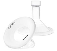 Nenesupply 19mm Soft Flange Compatible with Medela Breast Pump Parts Replace 19mm Flange for Medela Accessories Compatible with Pump in Style Parts Symphony Swing Harmony Pump and Personalfit Flex