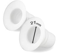 Nenesupply 21mm Flange Inserts Compatible with Elvie Flange Elvie Stride Flange Momcozy Flange Willow Flange Reduce 24mm to 21mm Replace Elvie Inserts Made by Nenesupply. Not Original Elvie Pump Parts