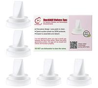 NeneSupply 5 Count Duckbill Valves. Designed for Medela Breastpumps, Spectra S1, S2, 9 Plus Breastpumps, Spectra Dew 350 Breastpump, and NeneSupply Breastshields. replaces Medela Valve, Medela Membrane, and Spectra Valves (5 pc)