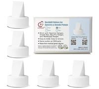 NeneSupply 5 Count Duckbill Valves. Suitable for Medela Breastshields and NeneSupply Breastshields. One Duckbill Valve replaces Medela Valve, and Membrane.