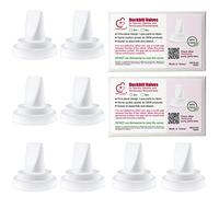 Nenesupply 8 pc Duckbill Valves Compatible with Medela and Spectra Pump Parts Use on Spectra S2 Spectra S1 and Medela Pump in Style Harmony Symphony Replace Spectra Duckbill Valves and Medela Valve