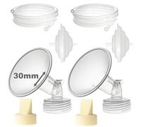 Nenesupply Compatible Pump Parts for Spectra S2 Spectra S1 9 Plus Breastpump Replace Spectra Pump Parts Replace Spectra S1 Accessories Spectra Flange Spectra Duckbill Valves