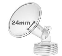 Nenesupply Generic One 24mm Flange for Spectra S2 Spectra S1 Spectra 9 Plus Breastpump. Made by Nenesupply. Not Original Spectra Flange Not Original Spectra Baby USA Parts Use with WideMouth Bottle