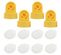 Nenesupply Membranes and Valves Compatible with Medela Breastpumps. Compatible with Medela Pump in Style Swing Symphony Harmony Manual Not Original Medela Pump Parts Replace Medela Membrane and Valve