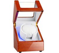 NENGKAFU Watch Winders For Automatic Watches,Automatic Watch Winder with Quiet Motor,Sing Watch Winder Box With Led Light,Soft and velvet watch pillow, Watch Winder with a high-end piano lacquer