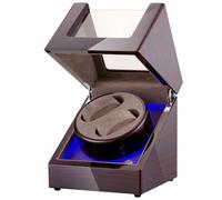 NENGKAFU Watch Winders For Automatic Watches ，Double Watch Winder with Quiet Motor, Automatic Watch Winder With Led Light, Watch Winde for rolex,With Four Rotation Modes,Soft quality watch pillow，Best
