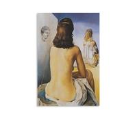 NENGKUAI Salvador Dali Paint Poster Salvador Dali Portrays His Wife Naked Wall Art Poster Canvas Print Decorative Painting; Unframe; 24x36inch(60x90cm)