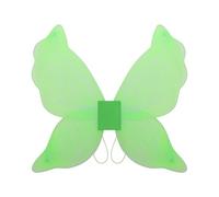 Nenjindz Butterfly Fairy Wings for Women Glitter Butterfly Wings, Sparkly Fairy Princess Wings for Birthday Halloween Party Cosplay Costume(Green)