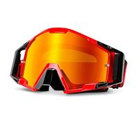 NENKI Motocross Goggles with Removable Nose Cover for MX ATV Off-Road Dirt Bike OTG Goggles for Men and Women