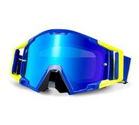 NENKI Motocross Goggles with Removable Nose Cover for MX ATV Off-Road Dirt Bike OTG Goggles for Men and Women