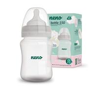 NENO® Baby bottles 150, 150 ml, 0-3 months, BPA-free, anti-colic, silicone teat, suitable for Neno breast pump UNO; DUE, BELLA