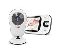 Neno® Vera Baby Monitor with Camera 3.2 Inch Baby Monitor Display, 2-Way Audio, Night Vision, 8 Lullabies, Temperature Sensor, VOX Mode, Signal Range 50 m Indoors, Up to 260 m Outdoors
