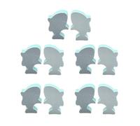 NentMent 10 Pack Glass Aquarium Cleaner Desktop Fish Tank Glass Cleaner Cleaning Tool Sponge Brush Algae Scraper for Nano Glass Aquarium Kit Small Betta Tank