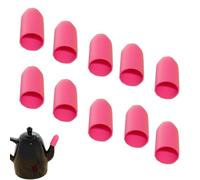 NentMent 10 Pack Glass Teapot Spout Dust Cover Rubber Tea Pot Spout Covers Cap Protector for Glass Tea Kettle Stovetop Stainless Steel Tea Pot with Infuser Cast Iron Teapot Porcelain Ceramic Teapots