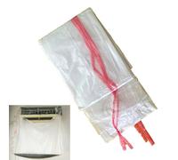 NentMent 2 Pack Mini Split Cleaning Bag Disposable Air Conditioner Cleaning Cover with Drawstring Waterproof Bag for Mini Split Air Conditioner Heater Wall-Mounted Ductless AC Unit Range Hood