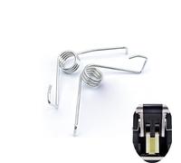 NentMent 2 Pack Spin Mop Bucket Spring Replacement Right Left Side Rebound V-Shaped Torsion Springs Foot Stepping Rotating Mop Buckets Spring Repair Parts