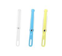 NentMent 3 Pack Cheese Slicer Handheld 2 Side Wire Blade Knife Butter Cutter Peeler Spatula Cake Sausage Ham Slicing Tool for Cheddar Gruyere Raclette Mozzarella Block