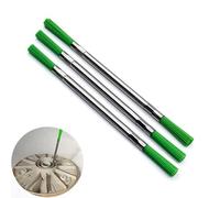 NentMent 3 Pack Crevice Cleaning Brush 9 Inch Small Cleaning Brush Tight Spaces Multi-Purpose Double-ended Hard Bristle Brushes for Narrow Dead Corner Deep Gap Robot Vacuum Mop Combo Washing Machine