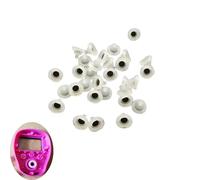 NentMent 30 Pack Electronic Finger Counter Conductive Rubber Pad Replacement Button Contact Control Key Pads Parts for Mini LCD Digital Display Hand Tally Counters Count Clickers