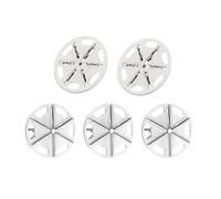 NentMent 5 Pack Lint Remover Blades Replacement Dia.1.81“xH 0.75” Hair Ball Trimmer Spare Blade Repair Parts Head Electric Machine Fabric Shaver Head for Pellet Fluff Fuzz Pill Bobble Remover (B TYPE)