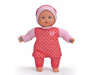 Nenuco 25cm Doll with 3 Interactive Functions and Baby Sounds with Dummy For Ages 12 Months +