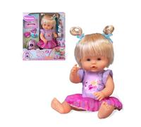 Nenuco Fairy Pacifier, Baby Doll with Blonde Hair 35 cm and Hard Body, Helps Change Stage by Delivering Pacifiers to Fairies, Includes 3 Pacifiers and Accessories, 3 Years Old, Famous (NFNB4000)