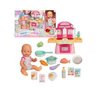 Nenuco Magic Kitchen Baby Doll Pink Kids