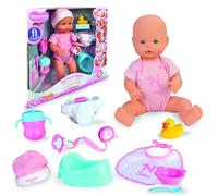 Nenuco Sara Baby Doll Care 11 Functions (Famosa 700015154), Colour/Model Assortment