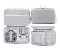 Neo 2 Case, Travel Carrying Bag for DJI Neo 2 Fly More Combo Accessories Portable EVA Storage Shoulder Case Organizer Box for Neo 2, RC-N3 Remote Controller, Batteries and Charging Hub (Gray A)