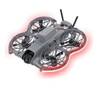 Neo 2 Light Strip for DJI Neo 2, LED Warning Lights for Night-time Drone Flights, 3 Adjustable Brightness Levels (red)