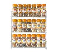 Neo Chrome Free Standing 3 Tier Table Top Spice Rack
