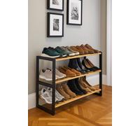 Neo 3 Tier Wooden Shoe Storage Neo Multicolor