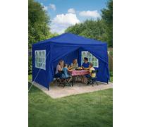 Neo 3Mx3M Light Weight Gazebo Waterproof Party Tent Marquee & Side Walls in Blue Neo Blue