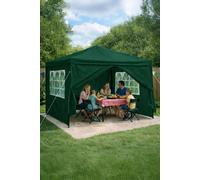 Neo 3Mx3M Light Weight Gazebo Waterproof Party Tent Marquee & Side Walls in Green Neo Green