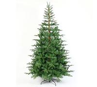 Neo 7ft Scandinavian Tips Spruce Fir Tree Artificial Christmas Tree Xmas Realistic Branches Green Natural Branches with Solid Metal Legs (Realistic Fir Effect)