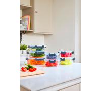 Neo 7pc Glass Food Storage Container Set in Clear Neo Clear