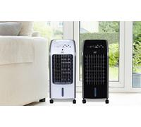 Neo 80W Oscillating Air Cooler with Remote Control: Black
